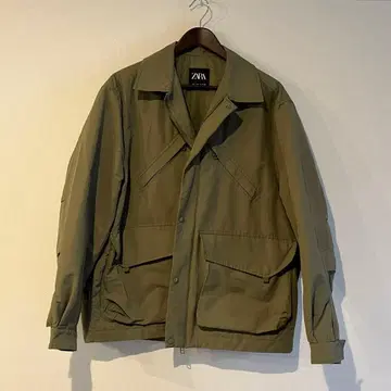 자라 오리진 자켓 M 그린