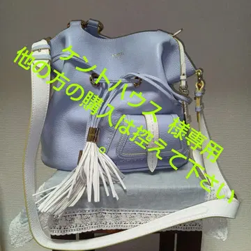 Lancel 라이트 블루 숄더백