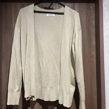 Mila Owen 골드 긴팔 가디건