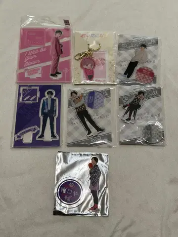 미야세 류비 8LOOM 아크릴 스탠드 7점 세트