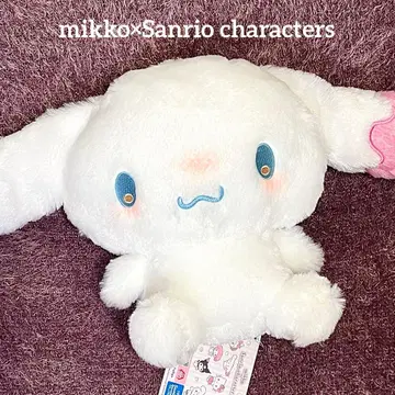 시나모롤 mikko x Sanrio 도넛 디자인 BIG 봉제 인형