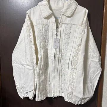 as know as de base 레이스 턱 블루종 미사용 새상품