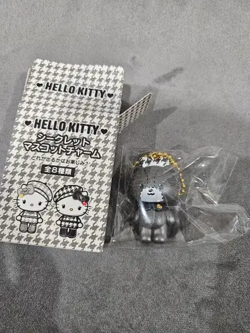 HELLO KITTY 시크릿 참 흑백 걸리시 쌍둥이 코디