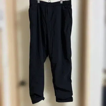 UNIQLO 방풍 웜 이지 팬츠 XL LL 블랙 속기모