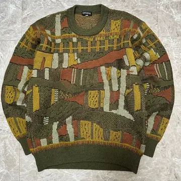 SFORZA 기하학 패턴 니트 스웨터 LL g6