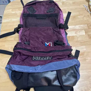 MILLET 백팩 퍼플 그레이