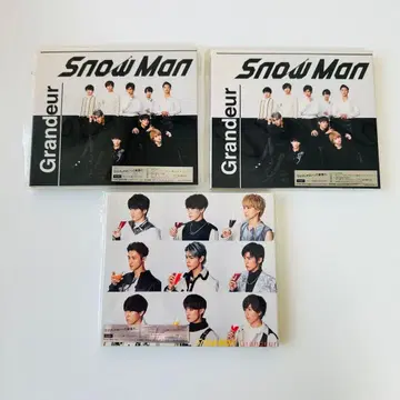 Snow Man Grandeur 3장 세트