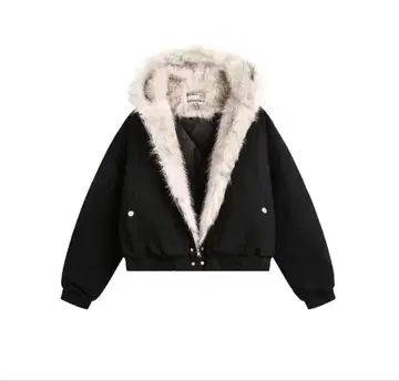 퍼 후드티 퍼 자켓 y2k 헤이세이 fur 그런지 펑크