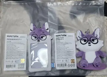 SEVENTEEN 원우 MINITEEN 키링 포토 카드 홀더