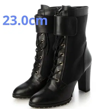 [ 새상품급 ] 다이애나 DIANA 컴뱃 부츠 ( 블랙 카프 )