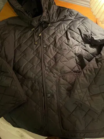 A.P.C. 블랙 퀼팅 자켓