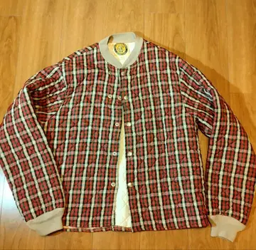 60's 나일론 퀼팅 패딩 자켓 남성용 M 사이즈