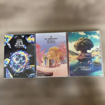 Mrs. GREEN APPLE 일반ver Blu-ray 3작품