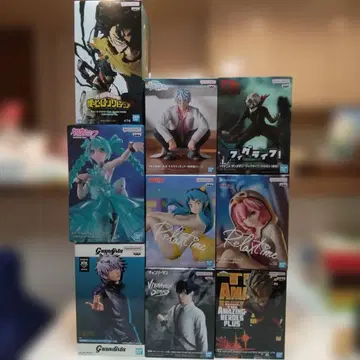 최신 프라이스 피규어 묶음 판매 9체 세트