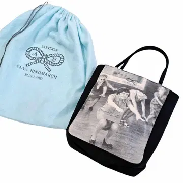 ANYA HINDMARCH 안야 힌드마치 포토 프린트 미니 토트백
