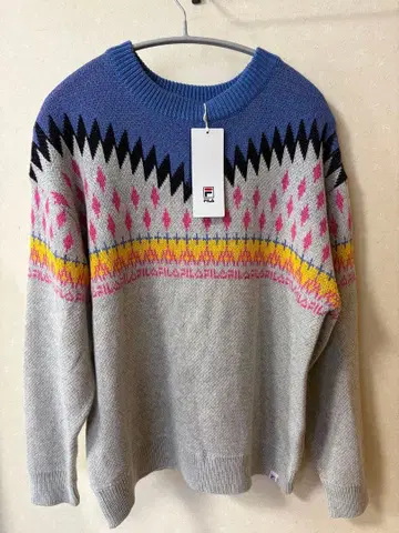 휠라 골프 노르딕 스웨터 니트 새상품 FREE