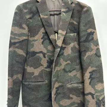 PAZZO 카모 패턴 테일러드 자켓