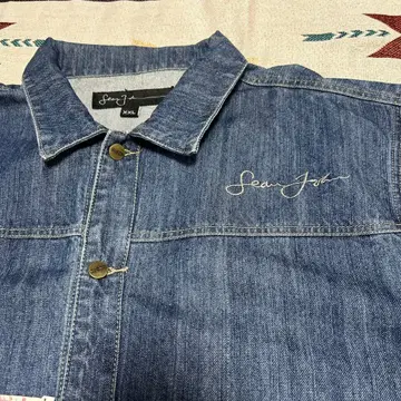 BIG 사이즈 숀 존 데님 자켓