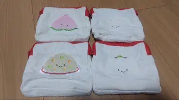 닛코리~노 중화 요리 복슬복슬 파우치 4세트