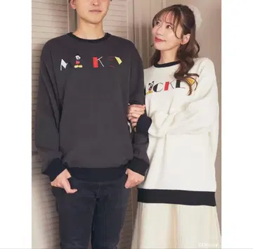 Areeam 미키/젠더리스 니트 풀오버