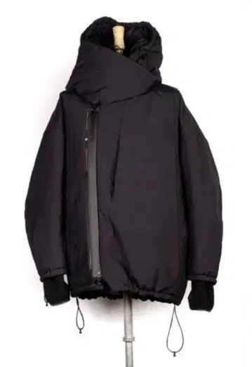 NILoS W 컬러 충전솜 블루종 자켓 블랙 2 JULIUS