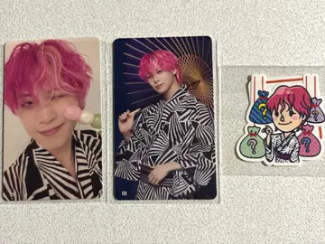 JO1 축제 트레이딩 카드 카와시리 렌 120 125 천 본 낚시 스티커