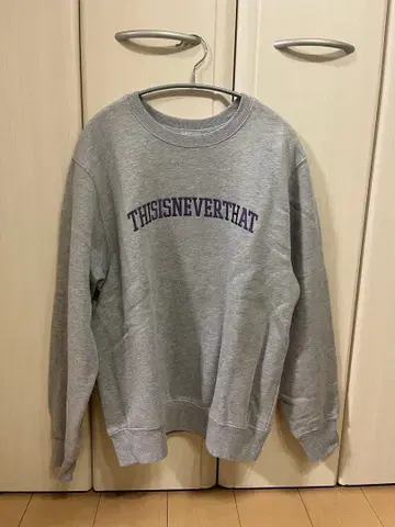thisisneverthat 맨투맨 그레이