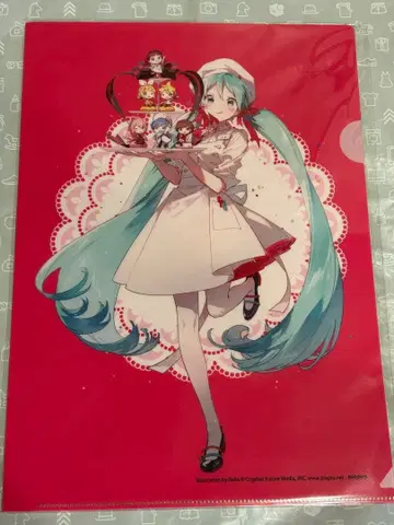 하츠네 미쿠 후지야 콜라보 A4 클리어 파일 1