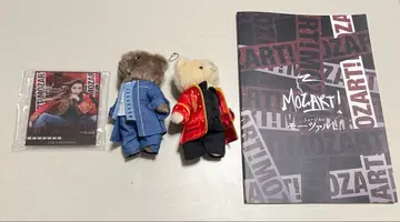 쿄모토 타이 가 모차르트 팜플렛 곰 봉제 인형 아크릴 스탠드