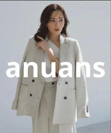 새상품급 anuans 테일러드 자켓 MEDIUM 베이지 여성용