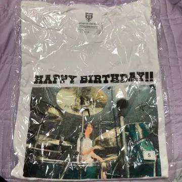 BUMP OF CHICKEN 티셔츠 S 사이즈 마스 히데오 벌스데이 셔츠