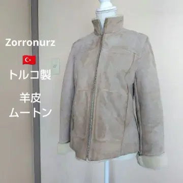 Zorroneuz 무스탕 자켓 양가죽 터키산 무스탕 코트 11AR