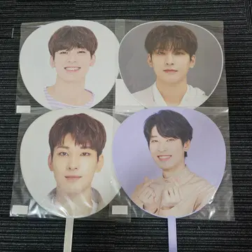 SEVENTEEN 원우 부채 4개 세트