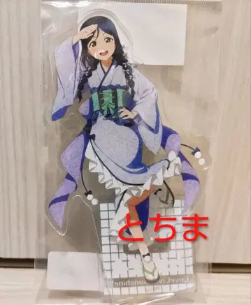 러브 라이브 선샤인 다이코쿠유 블랙 아크릴 스탠드 마츠우라 카난