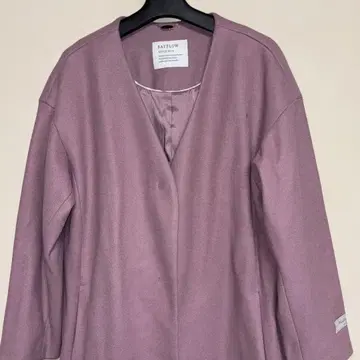 미사용품 BAYFLOW 핑크 롱 코트