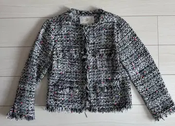 네온 네프 트위드 자켓