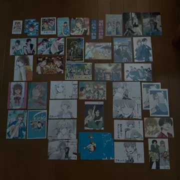 푸른상자 코믹스 특전 컴프 세트