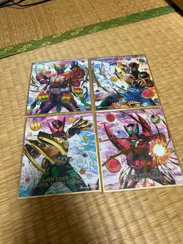 가면라이더 오즈 미니 색지 4종 세트