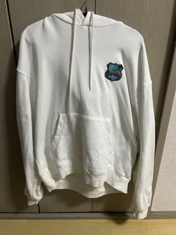 NPNG 화이트 후드티