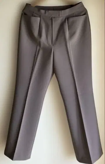 레리안 여성용 그레이 센터 프레스 슬랙스