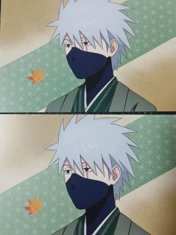 NARUTO 가을의 발걸음 특전 엽서 애니메이트