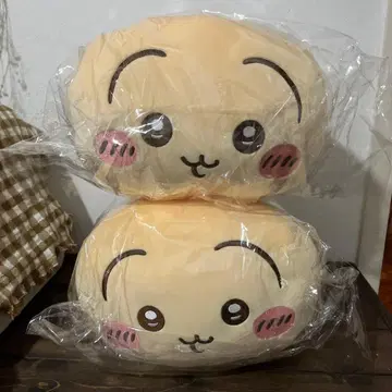 치이카와 (먼작귀) 말랑말랑 누워있는 BIG 봉제 인형 2개 세트