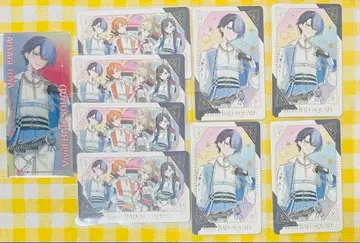 프로세카 감사제 그리팅 카드 혜택 클리어 책갈피 아오야기 토야