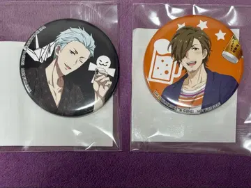 야마시타 지로 쿠즈노하 아메히코 캔 배지