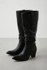 AZUL 개더 롱 부츠