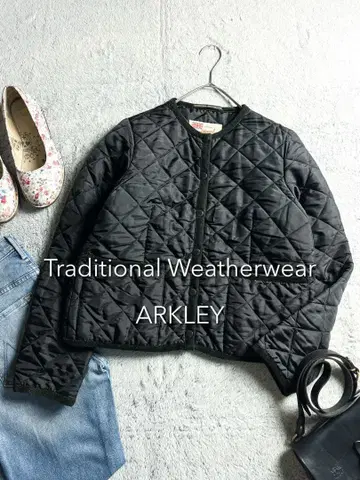 [트래디셔널 웨더웨어] ARKLEY 노카라 퀼팅 자켓