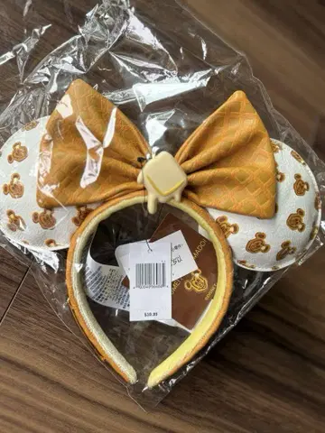 WDW 미키 와플 라운지 플라이 머리띠 [ 새상품, 미사용, 택 포함 ]