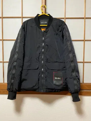 M+RC 블랙 MA-1 플라이트 자켓