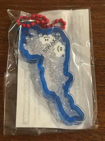 비와코 아크릴 키링 비와코 발레 구름 파랑 비와코 비와코 한정판