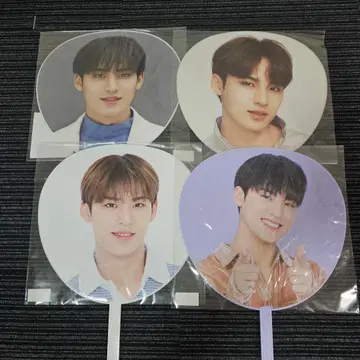 SEVENTEEN MINGYU 부채 4개 세트